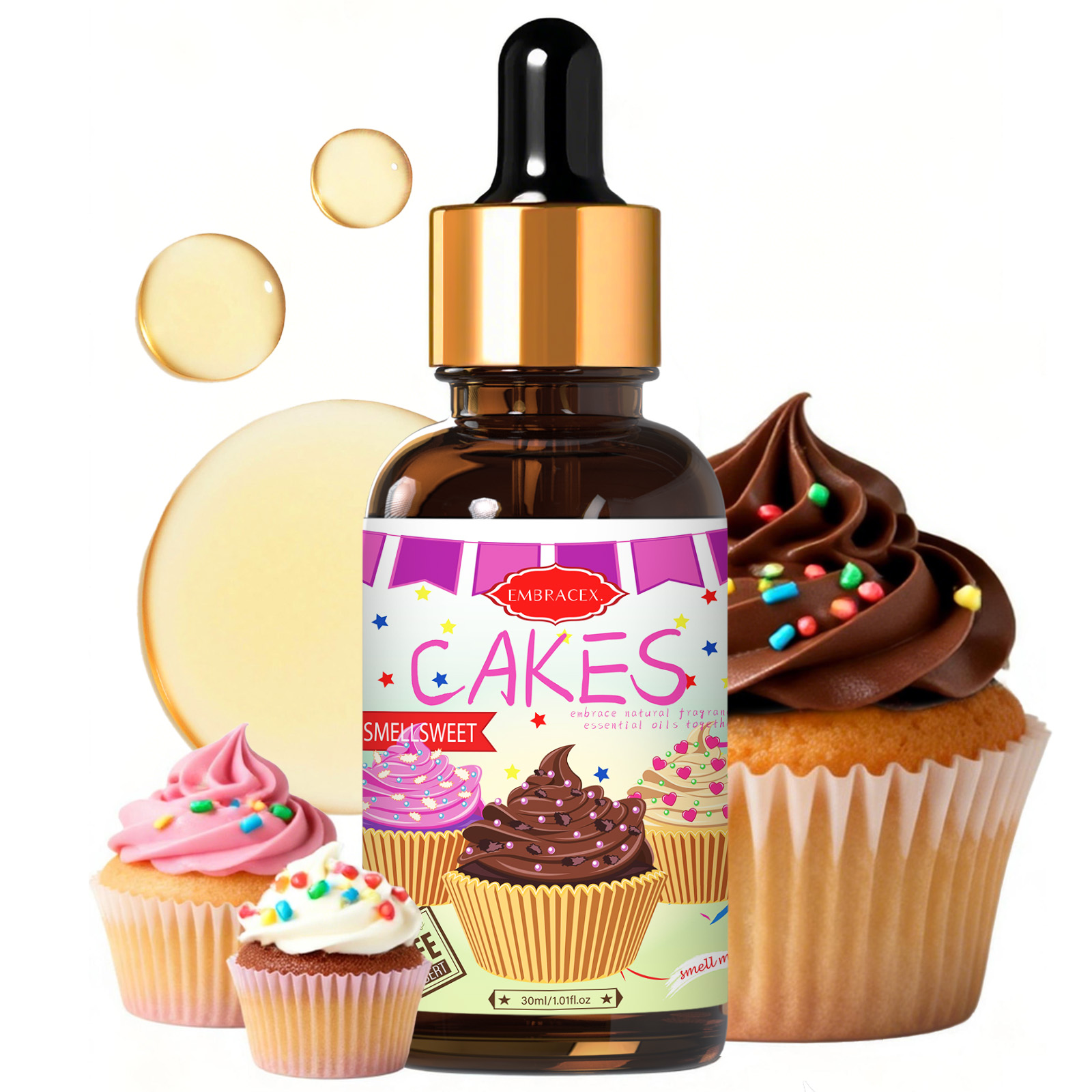 Candle Making Supplies Fragrance Oils - Minyak Wangi Kue 30ml, Perlengkapan Mobil,