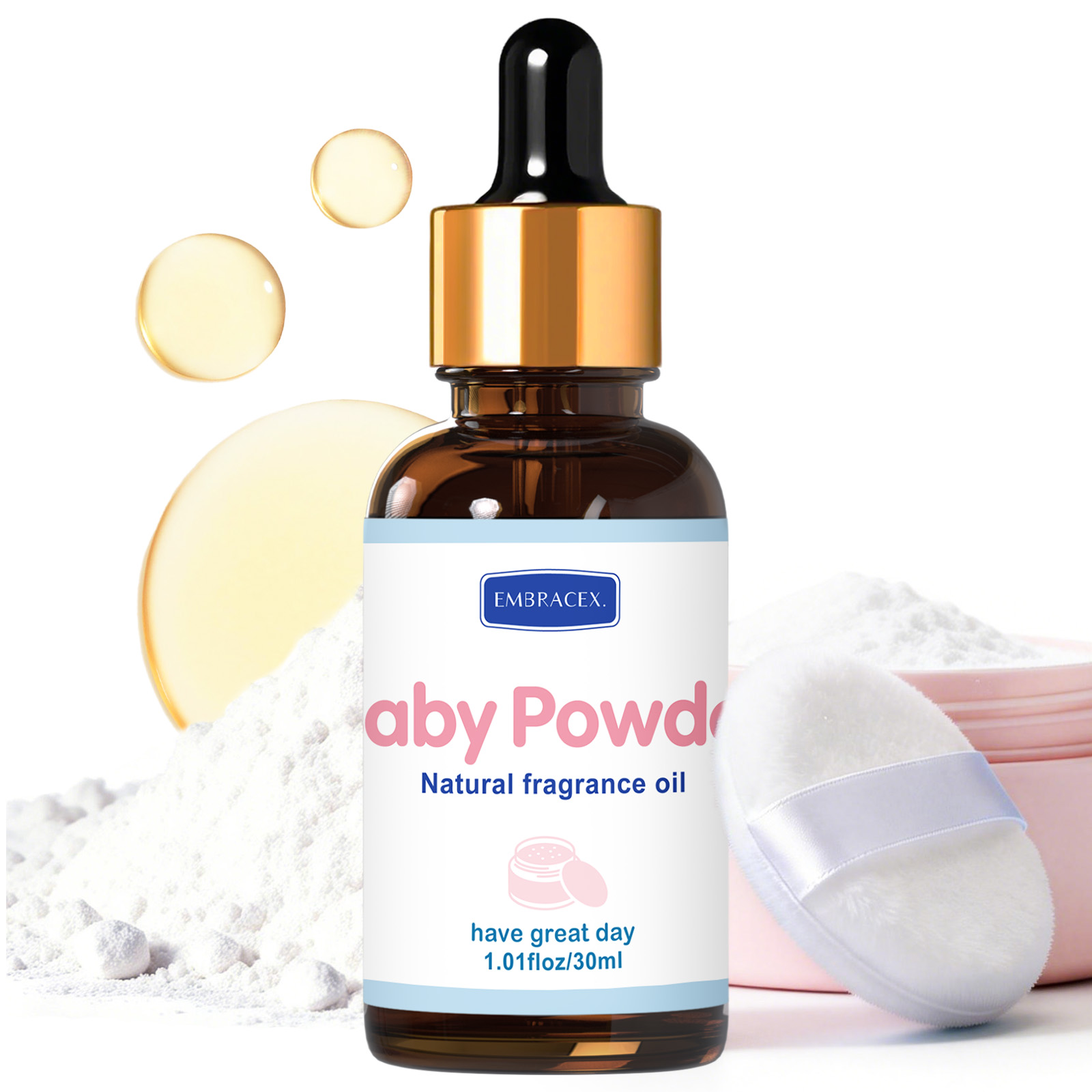 Candle Making Supplies Fragrance Oils - 30ml Minyak Wangi Bedak Bayi Untuk
