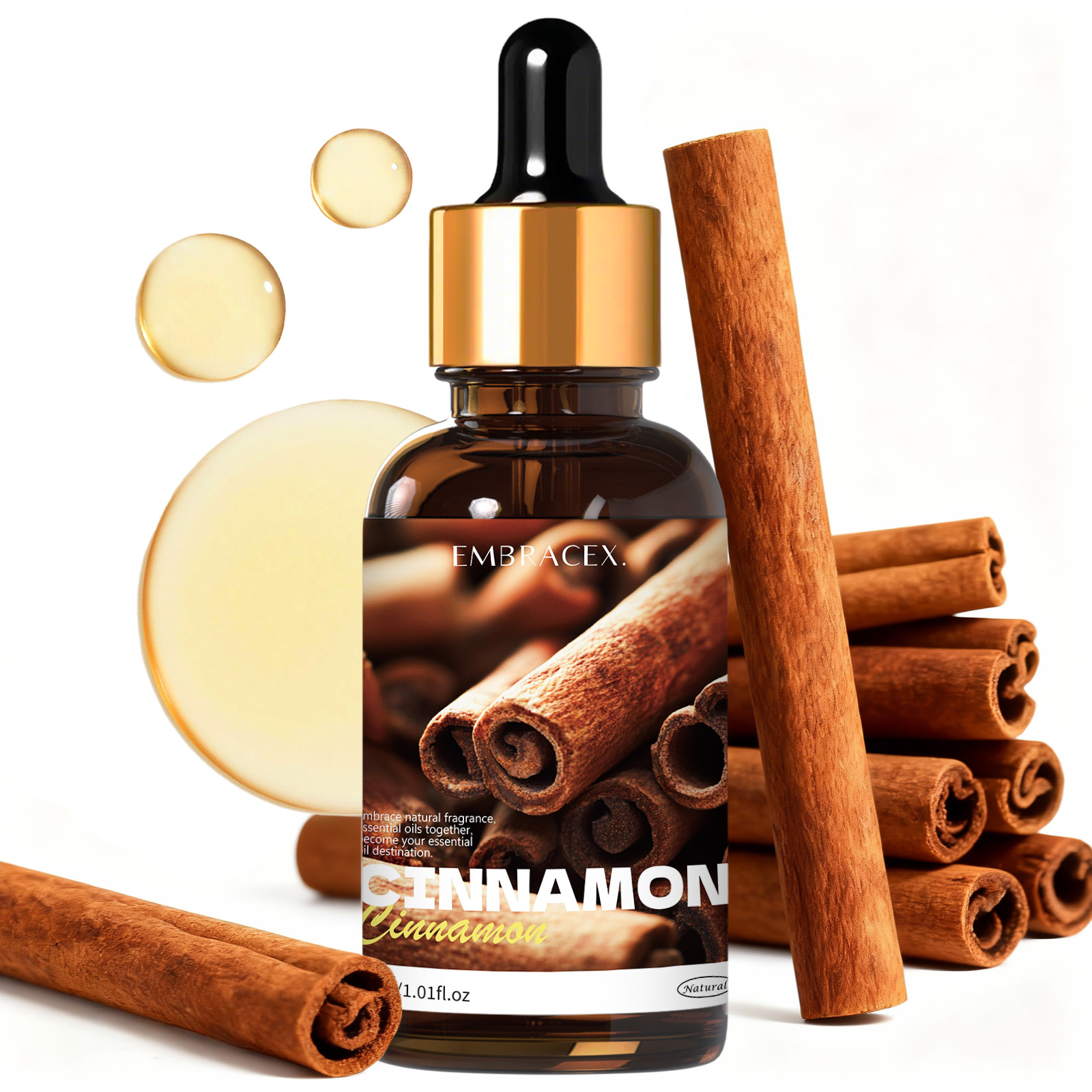 Candle Making Supplies Fragrance Oils - 30ml Minyak Esensial Kayu Manis Murni,