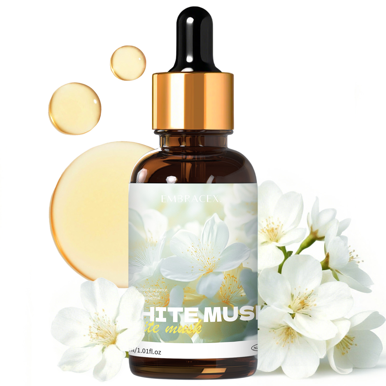 Candle Making Supplies Fragrance Oils - 30ml Minyak Wangi Musk Putih untuk