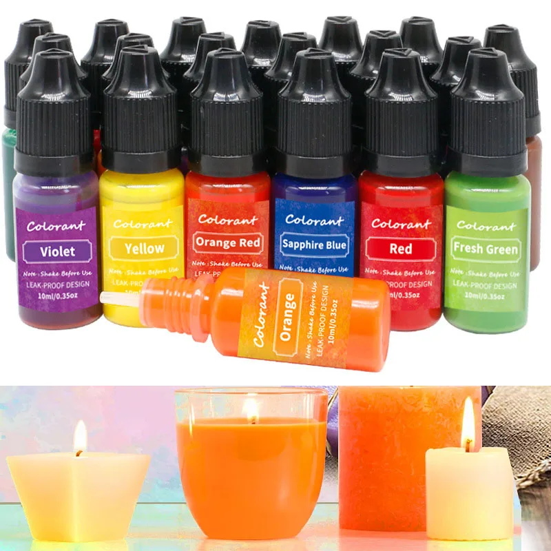 Candle Supplies Bulk - 20 Warna Konsentrasi Tinggi Buatan Tangan