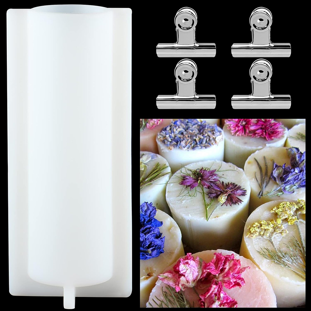 Cetakan Sabun Silinder Besar d - Candle Supplies Store ulasan dan harga
