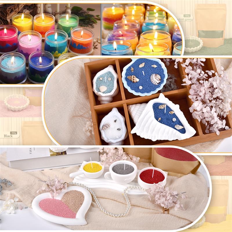 Lilin mutiara butiran warna-wa - Candle Supplies Bulk ulasan dan harga