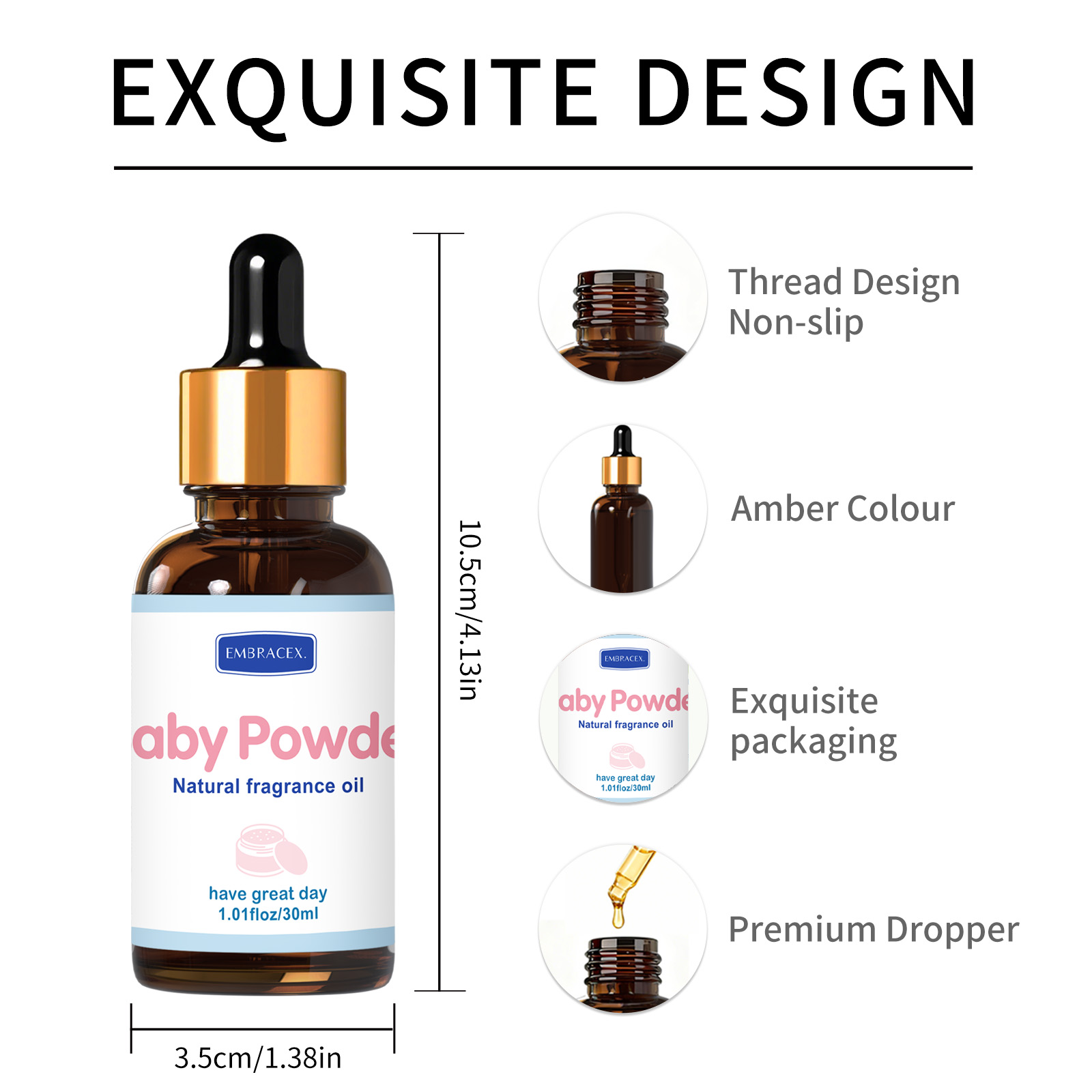 30ml Minyak Wangi Bedak Bayi U - Candle Making Supplies Fragrance Oils ulasan dan harga