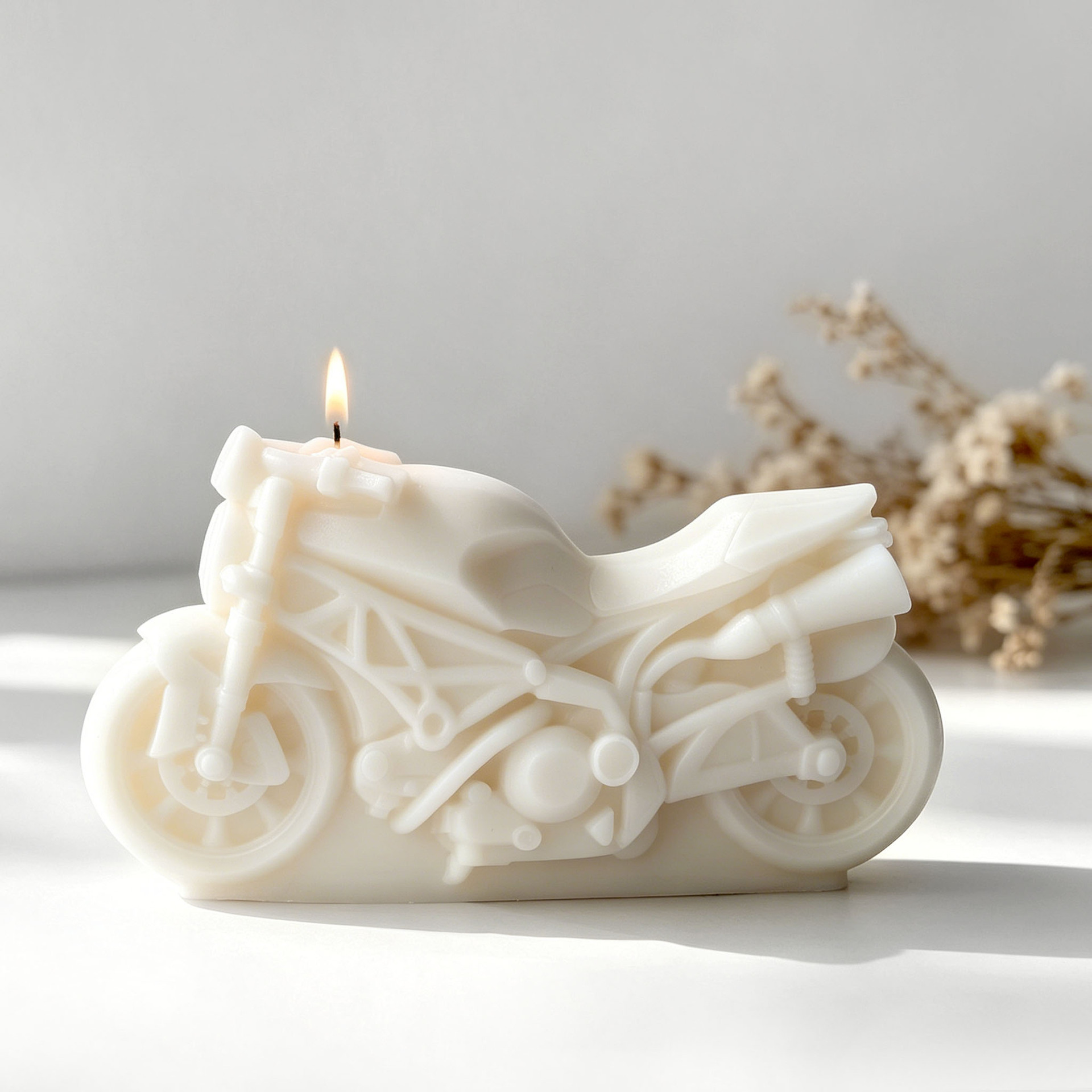 Cetakan Lilin Silikon Desain S - Candle Supplies Store ulasan dan harga