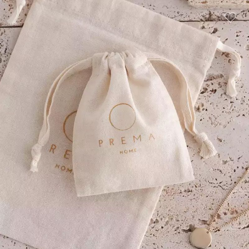 Tas hadiah katun alami 5x6cm 7 - Candle Sachet ulasan dan harga