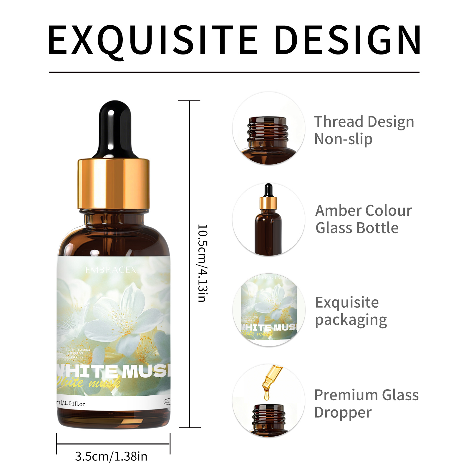 30ml Minyak Wangi Musk Putih u - Candle Making Supplies Fragrance Oils ulasan dan harga