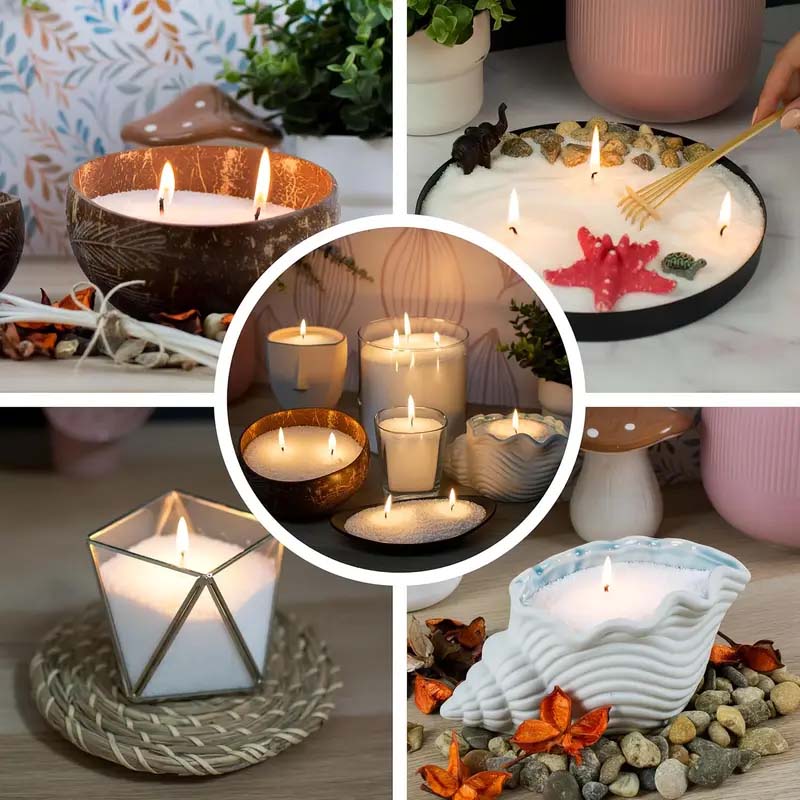 50/100/200/500G Lilin Mutiara  - Candle Supplies Bulk ulasan dan harga