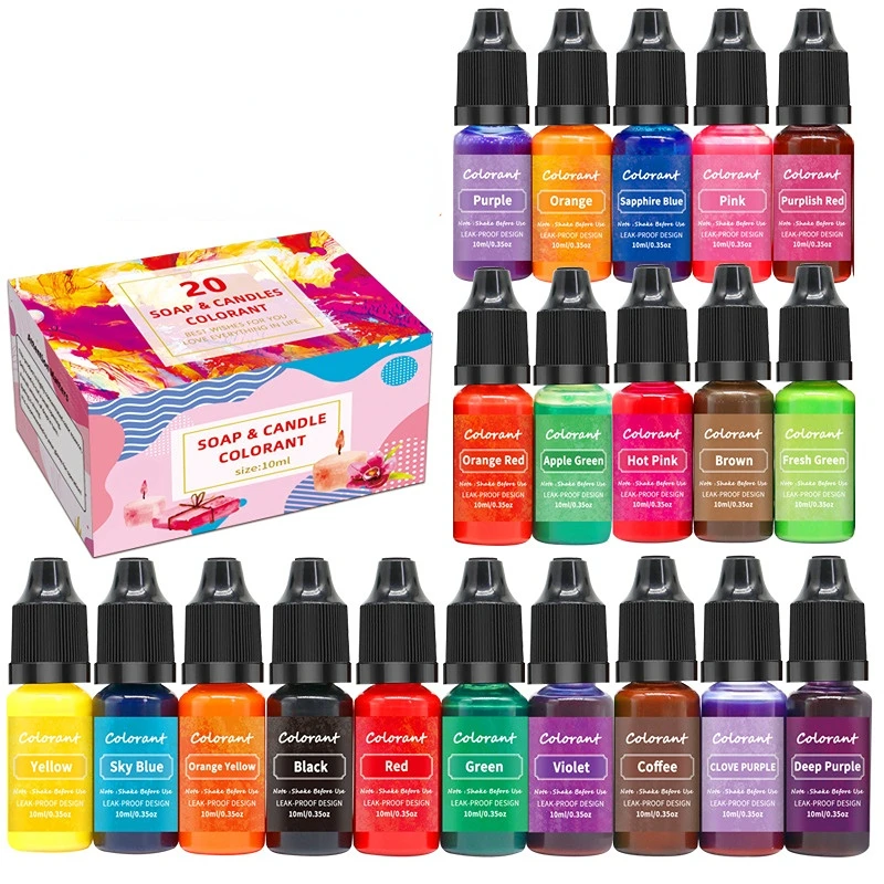20 Warna Konsentrasi Tinggi Bu - Candle Supplies Bulk ulasan dan harga
